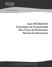 Walchem WCT410 Serie Manual De Instrucciones