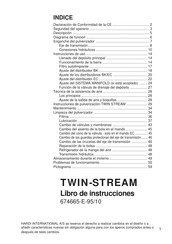 Hardi TWIN-STREAM Instrucciones De Uso