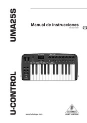 Behringer U-CONTROL UMA25S Manual De Instrucciones