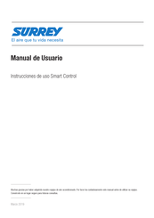 SURREY Smart Control Manual De Usuario