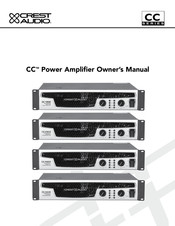 Crest Audio CC 2800 Manual Del Propietário