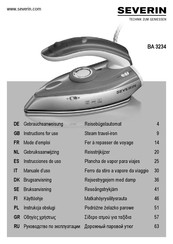 SEVERIN BA 3234 Instrucciones De Uso