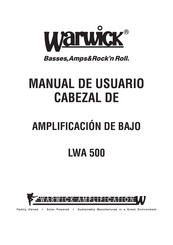 Warwick LWA 500 Manual De Usuario