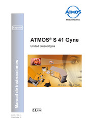 Atmos S 41 Gyne Manual De Instrucciones