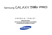 Samsung Galaxy Tab Pro Manual Del Usuario