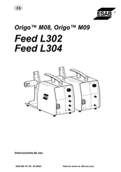 ESAB Origo M08 Instrucciones De Uso