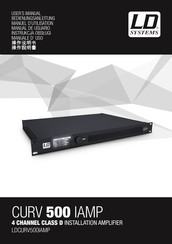 LD Systems CURV 500 IAMP Manual De Usuario