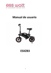 EssWatt ESXZB3 Manual De Usuario