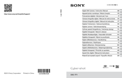 Sony Cyber-shot DSC-TF1 Manual De Instrucciones