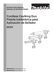 Makita GC01 Manual De Instrucciones