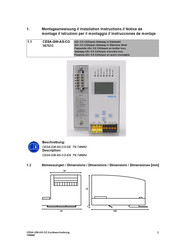 Festo CESA-GW-AS-CO 567033 Instrucciones De Montaje