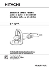 Hitachi SP 18VA Instrucciones De Manejo