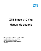 ZTE Blade V10 Vita Manual De Usuario