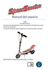 Space Scooter X580 Manual Del Usuario