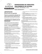 sunjoe 20ViONLTE-PHT17 Manual Del Operador