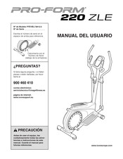 Pro-Form 220 ZLE Manual Del Usuario