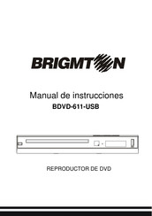 Brigmton BDVD-611-USB Manual De Instrucciones