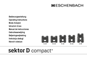 Eschenbach sektor D compact+ 8x32 Manual De Instrucciones