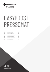 Pentair EASYBOOST Serie Instrucciones De Uso