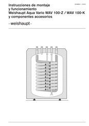 Weishaupt Aqua Vario WAV 100-Z Instrucciones De Montaje Y Funcionamiento