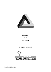 TOAD TIME MACHINE Manual De Usuario