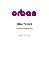 Orban OPTIMOD-FM 5300 Manual De Usuario