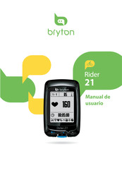 Bryton Rider 21 Manual De Usuario