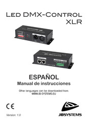 JB Systems LED DMX-CONTROL XLR Manual De Instrucciones