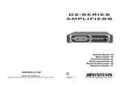 JB Systems D2 Serie Manual De Instrucciones