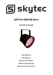 Skytec LED Par 56S/156-5mm Manual De Instrucciones