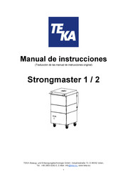 Teka Strongmaster 2 Manual De Instrucciones