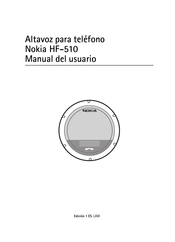 Nokia HF-510 Manual Del Usuario