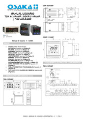 Osaka OSK 482-RAMP Manual De Usuario