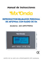 Mx Onda MX-MP5790FM Manual De Instrucciones