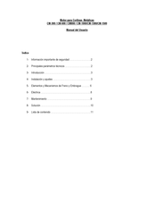 ALSE CM-600 Manual Del Usuario