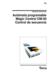 Gema Magic Control CM-30 Manual De Instrucciones