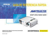 Epson EMP-811 Guía De Referencia Rápida