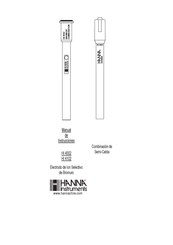 Hanna Instruments HI 4102 Manual De Instrucciones