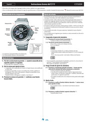 Citizen E310 Manual De Instrucciones