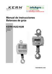 KERN HUM7500K5000 Manual De Instrucciones