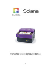 Quidel Solana Manual De Usuario