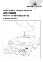 Mettler Toledo Spider 3S Instrucciones De Manejo E Instalación