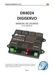 digirails DR4024 DIGISERVO Manual De Usuario