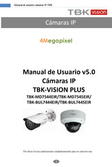 TBK vision TBK-BUL7444EIR Manual De Usuario