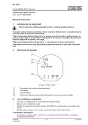 Jung DALI eNet 1 fase mini Manual De Instrucciones