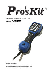 Pro'sKit TESMT8100 Manual De Usuario