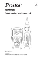 Pro's Kit TESMT7028 Manual De Usuario