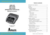 Argox AME-3230 Manual De Usuario