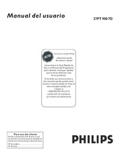 Philips 27PT 900 7D Manual Del Usuario