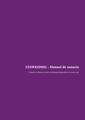 LEOTEC LESWKIDS02 MANUAL DE USUARIO Descargar en PDF | ManualsLib